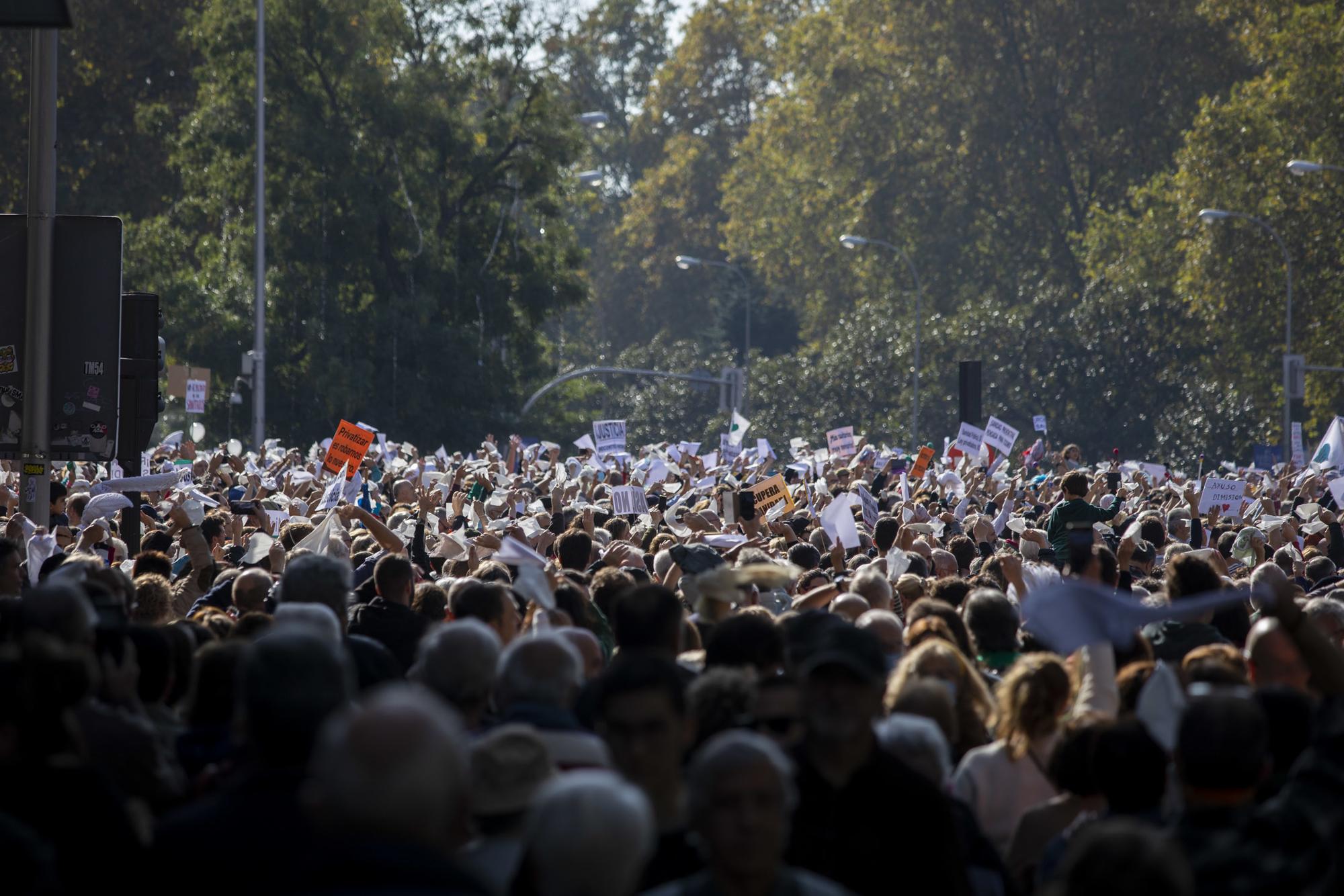 Manifestación por la Sanidad Pública en Madrid - 5